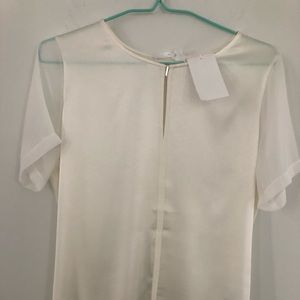 Hugo Boss festive viscose w silk easy top in S